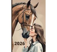 2026 Horse Diary: CUTE EQUESTRIAN GIFT FOR WOMEN to keep track of weekly riding stats, training aims, competition dates and much