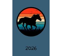 2026 Horse Diary: with riding log and health tracker to keep a record of weekly rides, training aims and important dates | HORSE GIFTS FOR WOMEN