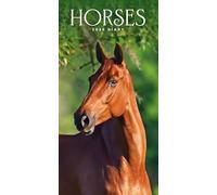 2026 Horses Slim Diary Planner