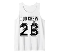 2026 I Do Crew Bride Squad Bridal Party Addio al Nubilato Doccia Canotta