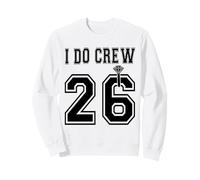 2026 I Do Crew Bride Squad Bridal Party Addio al Nubilato Doccia Felpa