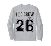 2026 I Do Crew Bride Squad Bridal Party Addio al Nubilato Doccia Maglia a Manica