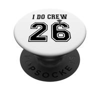 2026 I Do Crew Bride Squad Bridal Party Addio al nubilato Doccia PopSockets PopGrip Adesivo