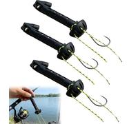 2026 - Infilatore magnetico per pesca a mosca, accessorio da pesca per pescare facilmente piccole mosche rendono più semplice la costruzione della mosca, funziona con la maggior parte degli ami