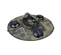 2026 Innovativo cappello da sole con sistema di raffreddamento integrato grazie a tre ventole, ricarica USB a energia solare per una protezione ottimale UPF 50+ per tutte le attività all'aperto (C, 42