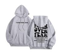 2026 Inverno Donne Felpe con Cappuccio Oversize Pile Manica Lunga Comode Casual Basic Pullover Felpe 2025 Autunno Abiti Vestiti, Grigio, XL