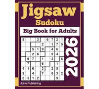 2026 Jigsaw Sudoku Big Book for Adults: loco sudoku for adults