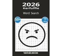 2026 Kerfuffle: Word Search Puzzle Book: Fun word search Easy to Read Child Friendly, 110 pages, 6 x 9 inches, 50+ puzzles.... gift for vacations, Holidays