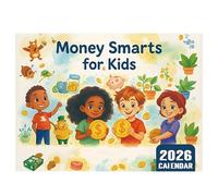 2026 Kids Calendar, Planner per bambini, 11,22 x 8,27 x 0,2 pollici Interactive Cartoon Chart, Educational Visual Design, Reusable Daily Tracker, Ideal for School, Classroom