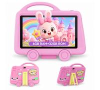 2026 Kids Tablet K8 7 Pollici 32GB ROM Android Tablet 3000mAh 5G WiFi Free Case