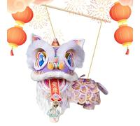 2026 - Kit di lanterne cinese New Year DIY Lion Dance Lantern | Lightweight Handmade Material Package Lantern | HandheldLantertern Festival Props Home Decorations Holiday Gift