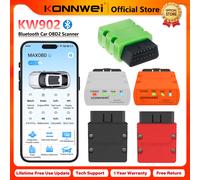 2026 KONNWEI KW902 Elm327 V1.5 OBD2 Bluetooth Scanner Diagnostico Auto Mini Lettore Codici OBD per Android/iOS per la Rimozione della Luce di Errore del Motore