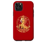 2026 L’Anno del Pizza Cavallo di Fuoco Custodia per iPhone 11 Pro