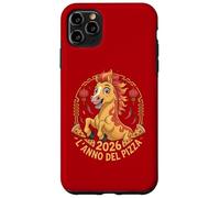 2026 L’Anno del Pizza Cavallo di Fuoco Custodia per iPhone 11 Pro Max
