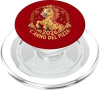 2026 L’Anno del Pizza Cavallo di Fuoco PopSockets PopGrip per MagSafe