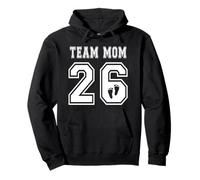 2026 La Gravidanza della Mamma del Team IVF Rivela l'adozione di Baby Shower Felpa con Cappuccio