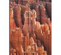 2026: Large Monthly Calendar Planner - Bryce Canyon National Park
