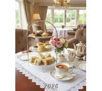 2026: Large Monthly Calendar Planner - High Tea Teacups And Desserts