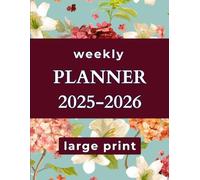 2026 Large Print Weekly & Monthly Planner for Seniors with Low Vision:: Easy-to-Read Big Font Organizer | Covers November 2025 - December 2026 | Calendar for Visual Impairment & Poor Eyesight