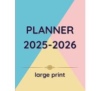 2026 Large Print Weekly & Monthly Planner for Visually Impaired: Easy-to-Read Big Font Organizer for Low Vision Adults & Senior Citizens - 14-Month ... with Contacts, Holidays, and Notes Pages