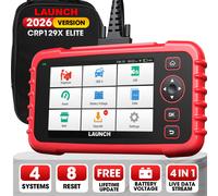 2026 Launch X431 CRP129X Pro diagnostico Diagnosi auto scanner OBD2 TPMS EPB SAS