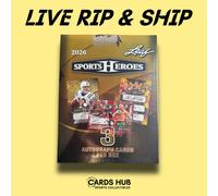 2026 Leaf Metal Sports Heroes Hobby Box (LIVE RIP & SHIP)