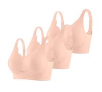 2026 Lingerie da donna senza cuciture Comfort Bra Set 3 pezzi Supporto regolabile Sport per il tempo libero a casa e allenamento per tutte le stagioni usura, Confezione da 15, XL