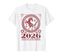2026 Lunar New Year Fire Horse Maglietta