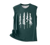 2026, maglietta da donna morbida ed elegante, per il tempo libero, comoda maglietta basic per tutti con vestibilità versatile, ideale per gli strati., Verde scuro, S