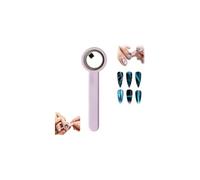 2026 - Magnete ad anello per occhi di gatto con manico, portatile, per unghie a forma di occhio di gatto, set di magneti per principianti e artisti delle unghie, forti magneti per unghie per nail art