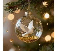 2026 Marine & Forest Life Glass Decoraton Collection, 2026 giocoso animale 3D decorazioni a sfera di vetro, vivido ornamento animale 3D fatto a mano, decorazioni G-lass ispirate alla natura per la