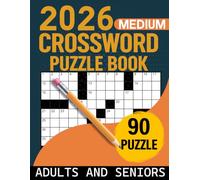 2026 Medium Crossword Puzzle: A Perfect Blend Challenging Collection of Medium-Level Crossword Puzzles for Adults and Seniors.