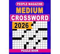 2026 Medium People Magazine Crossword Puzzle Book