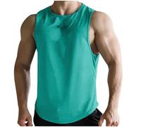 2026 Mens Estate Sport Fitness Basket Formazione Gilet Senza Maniche Esercizio Materiale Mesh Asciugatura Rapida Running Gym Shirt, BU1., 4XL