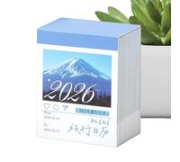 2026 Mini Calendar, 365 Day Tear-Off Thick Paper, Daily Planner Mini Calendar for Planning, Schedule, Appointments, Home, School, Classroom, Travel, Christmas, New Year, Parties