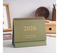 2026 Mini Calendario Semplice Piccolo Calendario Da Tavolo Creativo Portatile Coil Calendario Planner Desktop Ornamento Cancelleria Ufficio