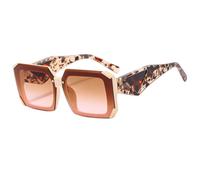 2026 Moda Per Le Donne Senza Montatura Occhiali Da Sole Per Gli Uomini Di Lusso Femminile Occhiali Da Sole Vintage Occhiali Occhiali UV400, Beige, Taglia Unica