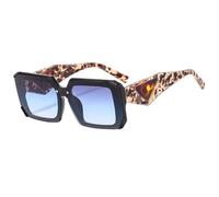 2026 Moda Per Le Donne Senza Montatura Occhiali Da Sole Per Gli Uomini di Lusso Femminile Occhiali Da Sole Vintage Occhiali Occhiali UV400, nero grigio, Taglia unica