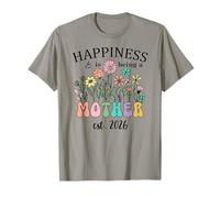 2026 Mom to Be Happiness is Being a Mother Soon to Be Mommy Maglietta