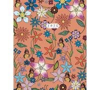 2026 Monarch Butterfly Garden 12-Month Planner / Journal