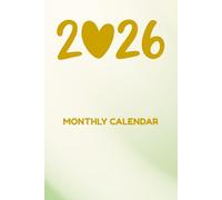 2026 Monthly Planner 12 Month Calendar Sunday Start US Holidays Large Print: Organize Your Year with Monthly Planning Pages and Room for Notes