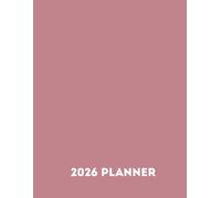 2026 Monthly Planner, Jan 2026-Dec 2026, Professional, Executive and Minimalist Planner: 8.5" x 11" Large Monthly & Daily Organizer with Password ... List, Budget Tracker, and Dotted Notes