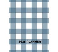 2026 Monthly Planner, Jan 2026- Dec 2026, Professional, Executive and Minimalist Planner, Ver. Blue: 8.5" x 11" Large Monthly & Daily Organizer with ... List, Water Intake Log, and Dotted Notes