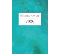2026 Monthly Planner - Ocean Edition (Week starts on Sunday)