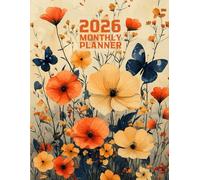 2026 Monthly Planner One Year Calendar Schedule Organizer 12 Months from January to December 2026