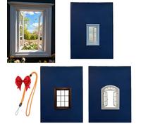 2026 Neu Creative Window Props with Phone Lanyard, Portable Unique Creative Window Prop, Viewfinder Windows Frame Travel Photo Propr for Adventurers, Creators, and Photography Lovers (ALL)