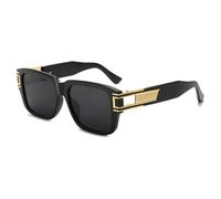 2026 Neu Mode Klassische Quadratische Sonnenbrille M?nner Vintage Design Sonnenbrille Frauen, C1, Taglia unica