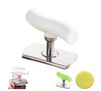 2026 New Adjustable Jar and Can Opener Ergonomic Non-Slip Grip, One-Hand Operation, Effortlessly Opens Bottles, Jars, and Cans with Arc Positioning and Gear Engagement Design (White, 1PCS)