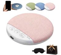 2026 New Bluetooth Pillow Speaker For Sleeping,Ultra-Thin Wireless Bluetooth 5.4 Mini Pillow Speaker Sleep Aid,With White Noise Timer & Auto-Off,Wireless Private Sleeping Headphones (Pink, D050)