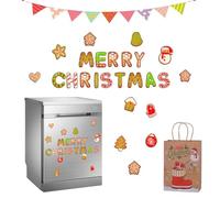 2026 New Christmas Themed Magnetic Sticker, Reusable Magnetic Christmas Tree, DIY Christmas Decorations, Magnet Tree for Fridge Metal Door Decor, for Any Magnetic Surface, Easy to Use and Remove (C)